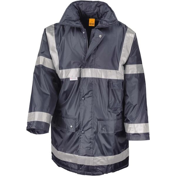 Parka Result Management. Niebieskie parki RESULT, m, z poliesteru, bez kaptura. Za 180.05 zł.