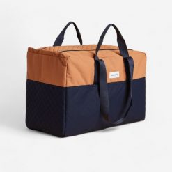 Torba do transportu sprzętu jeździeckiego DUFFLE 65 l. Brązowe torby na ramię FOUGANZA, bez wzorów, z materiału, przez ramię, duże, bez dodatków. Za 249.99 zł.