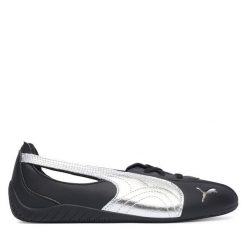 Baleriny Puma. Czarne baleriny Puma, bez wzorów, bez obcasa. Za 399.99 zł.