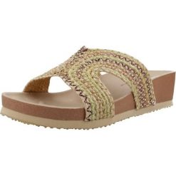 Sandały GIOSEPPO 74474G Beżowy. Brązowe sandały Gioseppo, bez wzorów, z syntetyku, bez obcasa, bez zapięcia. Za 177.99 zł.