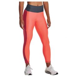 Legginsy fitness damskie Under Armour Blocked Ankle. Brązowe bielizna sportowa Under Armour, m, bez wzorów. Za 119.99 zł.
