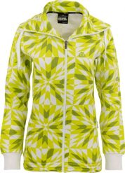 Damska bluza z kapturem Nordblanc, żółto-zielona. Zielone bluzy 55PROTEC, bez wzorów, z bawełny, z kapturem. Za 214.99 zł.