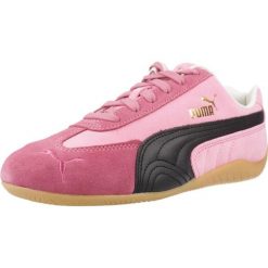 Buty PUMA YELLOW SPEEDCAT Rose. Czerwone trekkingi Puma, ze skóry, trekkingowe. Za 424.99 zł.
