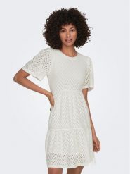 JDY Sukienka letnia Carla 15254680 Biały Regular Fit. Białe sukienki JDY, na lato, l, bez wzorów, z syntetyku, bez kołnierzyka, bez ramiączek. Za 129.99 zł.