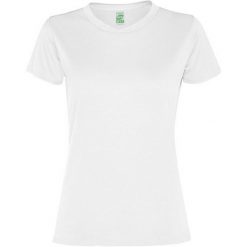 Damska Koszulka Sportowa Z Krótkim Rękawem Slam. Białe koszulki sportowe ROLY, bez wzorów, bez ramiączek, trekkingowe. Za 40.99 zł.