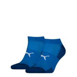 Skarpety Puma Sport Sneaker z amortyzacją, 2 pary niebieskich. Niebieskie skarpety Puma, bez wzorów, z elastanu. Za 86.99 zł.