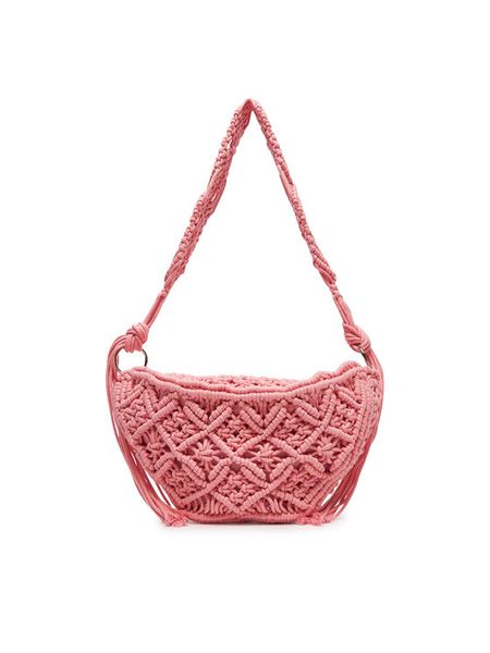 DeeZee Torebka BLB09 Różowy. Czerwone listonoszki DeeZee, bez wzorów, z materiału, bez dodatków. Za 99.99 zł.