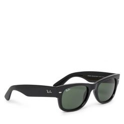 Okulary przeciwsłoneczne Ray-Ban. Czarne okulary przeciwsłoneczne Ray-Ban, bez wzorów. Za 819.99 zł.
