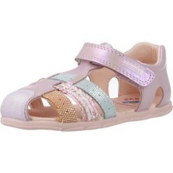 Sandały PABLOSKY 051468P Rose. Czerwone sandały PABLOSKY, bez wzorów, ze skóry, sportowe, bez obcasa, bez zapięcia. Za 210.99 zł.
