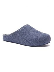 Comfortfusse Wełniane kapcie w kolorze granatowym rozmiar: 37. Niebieskie obuwie domowe Comfortfüße, bez wzorów, z materiału, bez zapięcia. Za 260.99 zł.