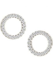 Diamant Vendôme Złote kolczyki-wkrętki z diamentami rozmiar: onesize. Szare kolczyki Diamant Vendöme, z diamentem, złote. Za 902.61 zł.