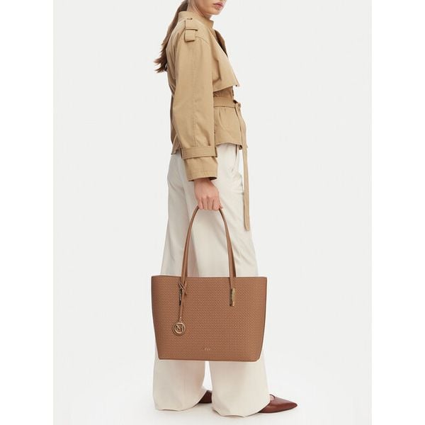 Torebka MEXX. Brązowe shopper Mexx, bez wzorów, bez dodatków. Za 159.99 zł.