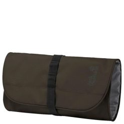 Kosmetyczka Jack Wolfskin Konya. Zielone kufry i kosmetyczki Jack Wolfskin, bez wzorów, z materiału, duże, bez dodatków. Za 94.99 zł.