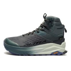 Buty trekkingowe damskie Altra Olympus 6 Hike Mid GTX. Niebieskie trekkingi Altra, do biegania. Za 949.99 zł.