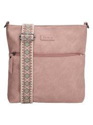 Beagles Torebka w kolorze szaroróżowym - 26 x 25 x 4 cm rozmiar: onesize. Różowe torby na ramię Beagles, bez wzorów, z materiału, na ramię, bez dodatków. Za 100.52 zł.