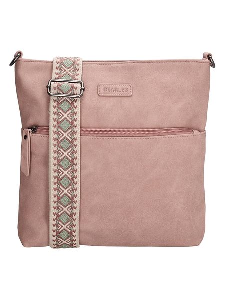 Beagles Torebka w kolorze szaroróżowym - 26 x 25 x 4 cm rozmiar: onesize. Różowe torby na ramię Beagles, bez wzorów, z materiału, na ramię, bez dodatków. Za 108.95 zł.