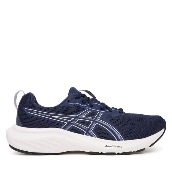 Buty do biegania Asics. Niebieskie obuwie sportowe Asics, bez zapięcia, do biegania. Za 228.99 zł.