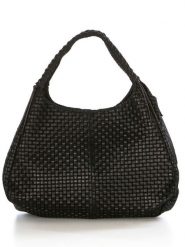 Lucca Baldi Skórzana torebka "Pitigliano" w kolorze czarnym - 41 x 34 x 30 cm rozmiar: onesize. Czarne torby na ramię Lucca Baldi, bez wzorów, z materiału, na ramię, bez dodatków. Za 332.24 zł.