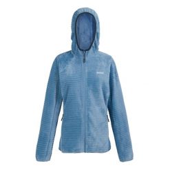 Damska Bluza Polarowa Endra Z Kapturem. Niebieskie bluzy Regatta, na zimę, s, bez wzorów, z polaru, z kapturem. Za 96.99 zł.