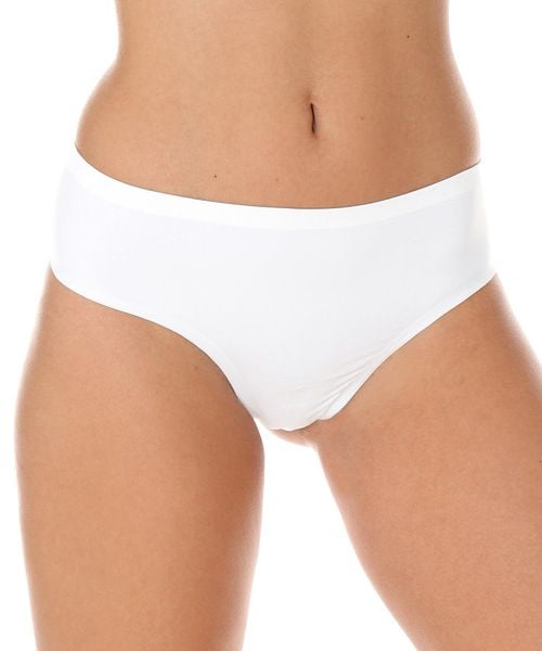 Stringi Brubeck COMFORT COOL. Brązowe stringi Brubeck, bez wzorów, z dzianiny. Za 25.99 zł.