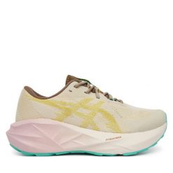 Buty do biegania Asics. Szare obuwie sportowe Asics, bez zapięcia, do biegania. Za 679.99 zł.