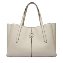 Torebka BOSS. Szare torebki klasyczne Boss, bez wzorów, bez dodatków. Za 1,149.00 zł.