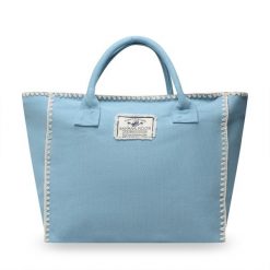 Torebka Banana Moon. Niebieskie shopper Banana Moon, bez wzorów, bez dodatków. Za 319.99 zł.