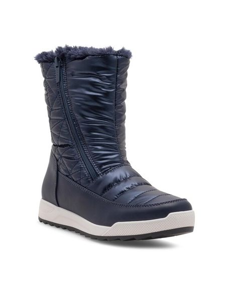 Clara Barson Śniegowce SHE WSS21007-03 Granatowy. Niebieskie trapery i śniegowce Clara Barson, z materiału. Za 179.99 zł.