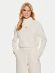 Guess Bluza Olympe V4YQ05 KCAY2 Kremowy Regular Fit. Białe bluzy Guess, l, z aplikacjami, z syntetyku, bez kaptura. Za 235.99 zł.