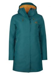Westfjord Parka 3w1 "Skogafoss" w kolorze turkusowo-jasnobrązowym rozmiar: M. Brązowe parki Westfjord, m, z poliamidu, bez kaptura. Za 351.38 zł.