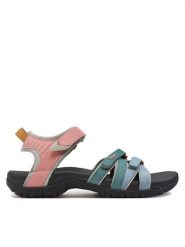 Teva Sandały Tirra 4266 Różowy. Czerwone sandały Teva, bez wzorów, z materiału, bez obcasa, bez zapięcia. Za 339.99 zł.