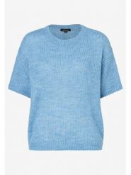 More & More Sweter w kolorze błękitnym rozmiar: 44. Niebieskie swetry More & More, bez wzorów, bez ramiączek. Za 113.10 zł.