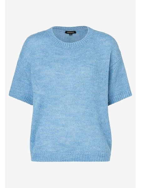 More & More Sweter w kolorze błękitnym rozmiar: 44. Niebieskie swetry More & More, bez wzorów, bez ramiączek. Za 114.95 zł.