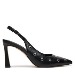 Szpilki Call It Spring. Czarne sandały Call it Spring, bez wzorów, bez obcasa, na szpilce, bez zapięcia. Za 209.99 zł.