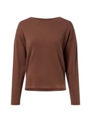S.Oliver Bluza Kobiety Bawełna brązowy, 38. Brązowe bluzy S.Oliver, s, bez wzorów, z bawełny, bez kaptura. Za 139.95 zł.