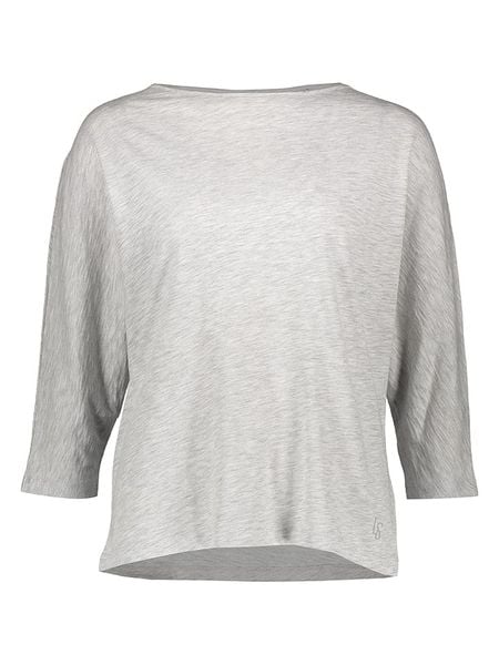 LIEBLINGSSTÜCK Koszulka w kolorze szarym rozmiar: M. Szare bluzki LIEBLINGSSTÜCK, m, bez wzorów, bez kołnierzyka, bez ramiączek. Za 134.95 zł.