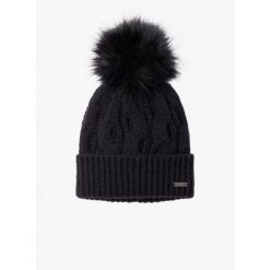 Czapka zimowa damska Columbia Boundless Days Cable Knit Pom Beanie - black. Czarne czapki Columbia, bez wzorów. Za 125.00 zł.