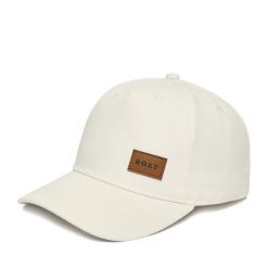 Czapka z daszkiem Roxy. Białe czapki Roxy, bez wzorów. Za 49.99 zł.
