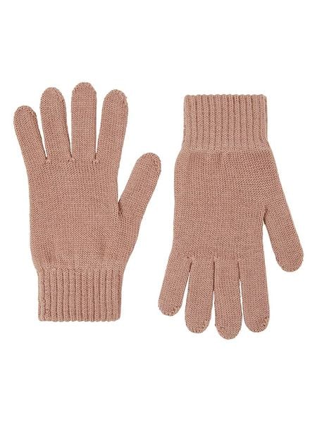 Lanerossi Wełniane rękawiczki "Asia" w kolorze jasnoróżowym - 22 x 7 cm rozmiar: onesize. Różowe rękawiczki Lanerossi, bez wzorów, z wełny. Za 108.49 zł.