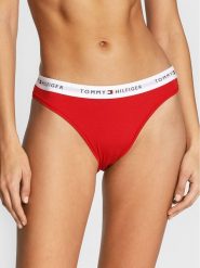 Tommy Hilfiger Figi klasyczne UW0UW03836 Czerwony. Czerwone figi TOMMY HILFIGER, m, bez wzorów, z bawełny. Za 59.99 zł.