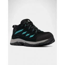 Wodoodporne buty turystyczne damskie Columbia Crestwood WP. Czarne trekkingi Columbia, trekkingowe. Za 529.00 zł.