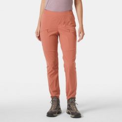 Damskie spodnie wodoodporne Helly Hansen Vinda Light Tur. Brązowe spodnie sportowe Helly Hansen, na lato, s, bez wzorów, trekkingowe. Za 356.99 zł.