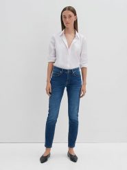 Someday Dżinsy "Catia" - Slim fit - w kolorze niebieskim rozmiar: 40. Niebieskie jeansy someday., z aplikacjami. Za 204.95 zł.