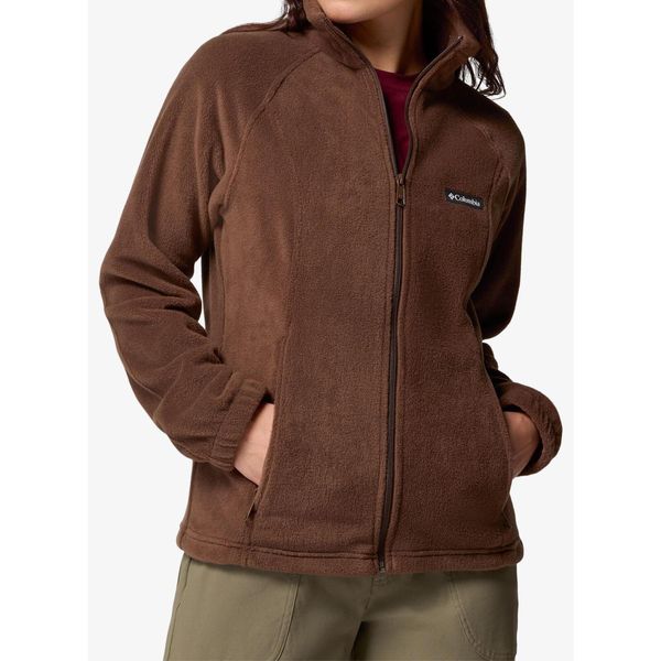 Bluza damska bez kaptura Columbia Benton Springs FZ. Brązowe bluzy Columbia, bez wzorów, bez kaptura. Za 239.00 zł.