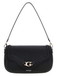 Guess Torebka "Dea" w kolorze czarnym - 29 x 15 x 6 cm rozmiar: onesize. Czarne torby na ramię Guess, z aplikacjami, z materiału, na ramię, bez dodatków. Za 382.99 zł.