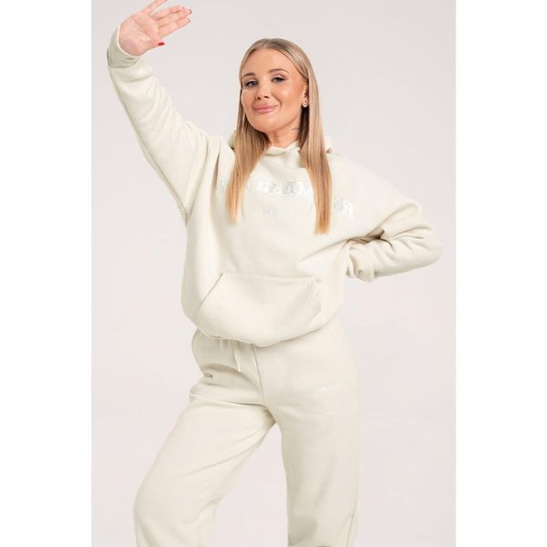 Bluza fitness damska Gym Glamour college off. Białe bluzy GYM GLAMOUR, m, bez wzorów, bez kaptura. Za 199.99 zł.