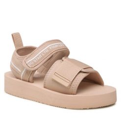 Sandały Big Star Shoes. Brązowe sandały BIG STAR SHOES, bez wzorów, retro, bez obcasa, na płaskiej podeszwie, bez zapięcia. Za 109.99 zł.
