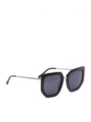 Nine West Okulary przeciwsłoneczne CEO-NW6659S Czarny. Czarne okulary przeciwsłoneczne Nine West, bez wzorów. Za 149.99 zł.
