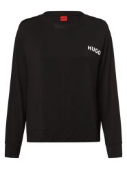 HUGO koszulka od piżamy Kobiety wiskoza czarny, M. Czarne piżamy Hugo, bez wzorów, z dżerseju, bez ramiączek. Za 249.95 zł.
