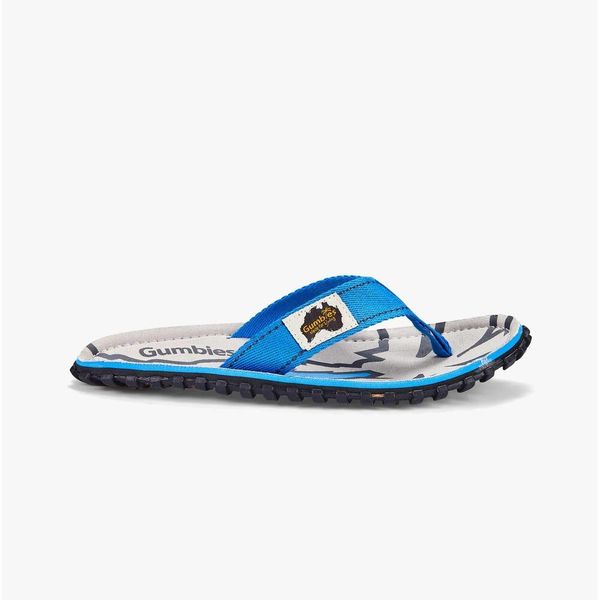 Japonki GUMBIES ISLANDER FLIP-FLOPS UNISEX. Niebieskie klapki Gumbies, bez wzorów, bez obcasa. Za 89.99 zł.